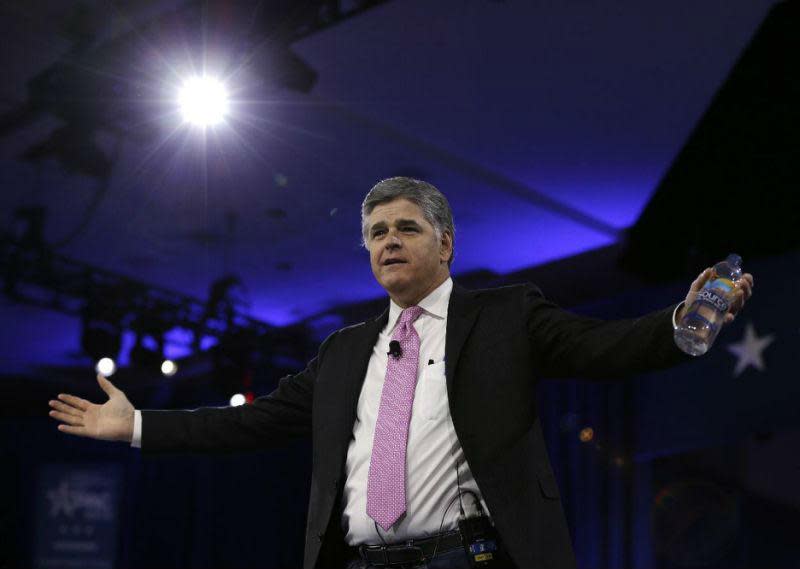 Mr Hannity is a hero for many conservatives (AP)