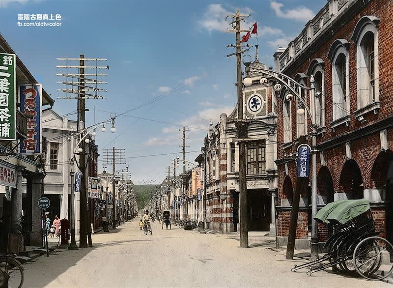  岸田文雄的阿祖的基隆開過店，消息傳到日本引爆驚喜。（圖／台灣古寫真提供）