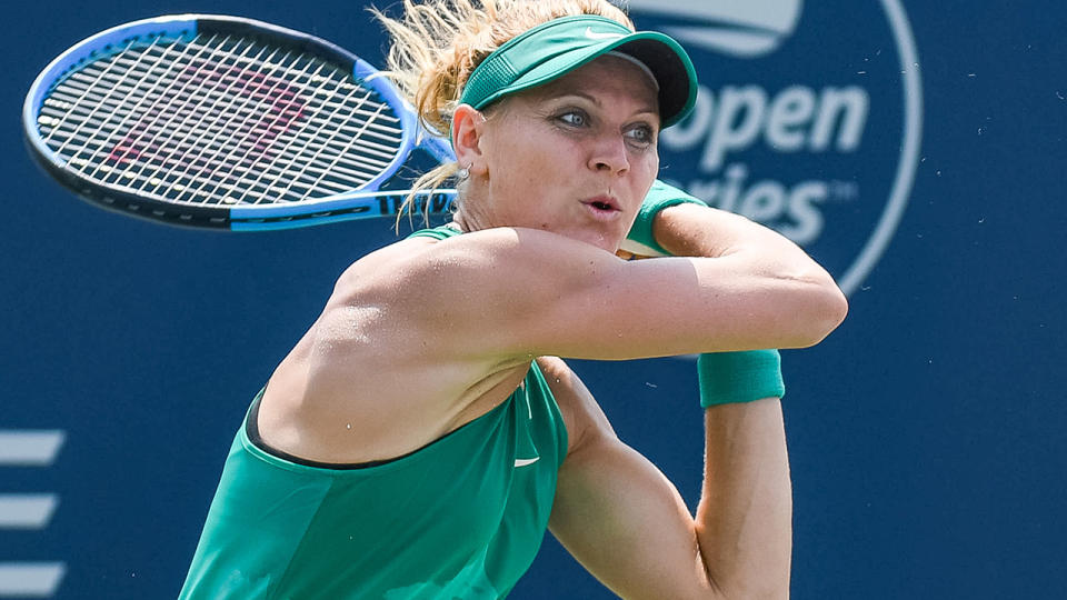 Lucie Safarova, pictured here at the 2018 US Open.