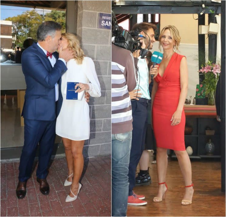 Los looks de Evelyn Von Brocke en su civil. – Fotos: Twitter/Teleshowcom / Twitter/evelynvbrocke