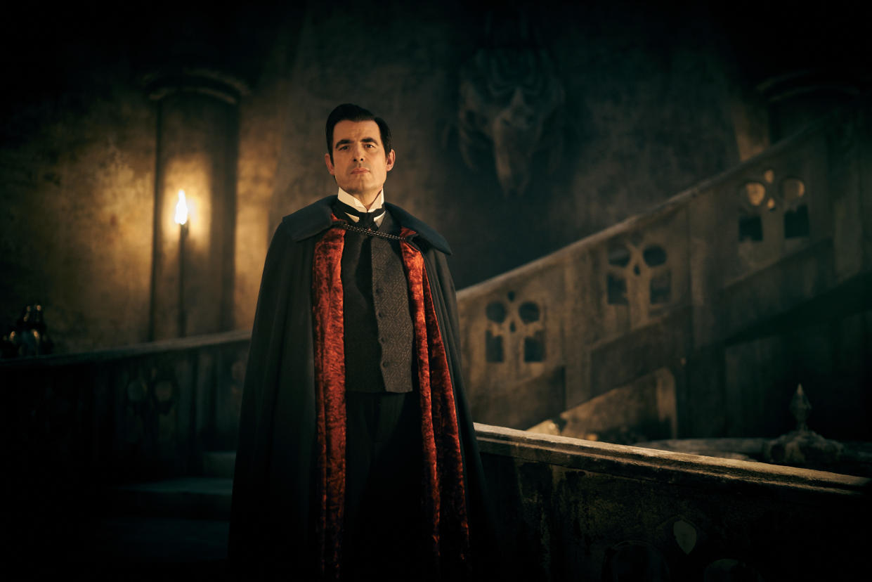 A new Dracula reimagining is landing on the BBC and Netflix. (BBC/Hartswood Films/Netflix/Robert Viglasky)