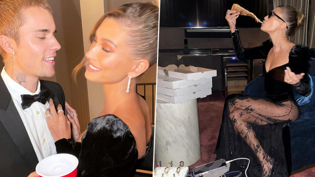 Hailey Baldwin Porn - Hailey Baldwin Stuns in a Black Sheer Velvet Gown As She Visits an Art  Gallery With Justin Bieber (View Pics)