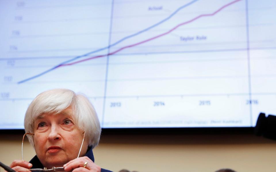 Janet Yellen will give her last press conference after an interest rates decision this week - AP