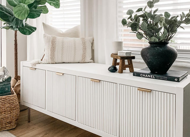 Woman Creates Cool Mirror Accent Wall With IKEA Mirror Squares and Black  Paint