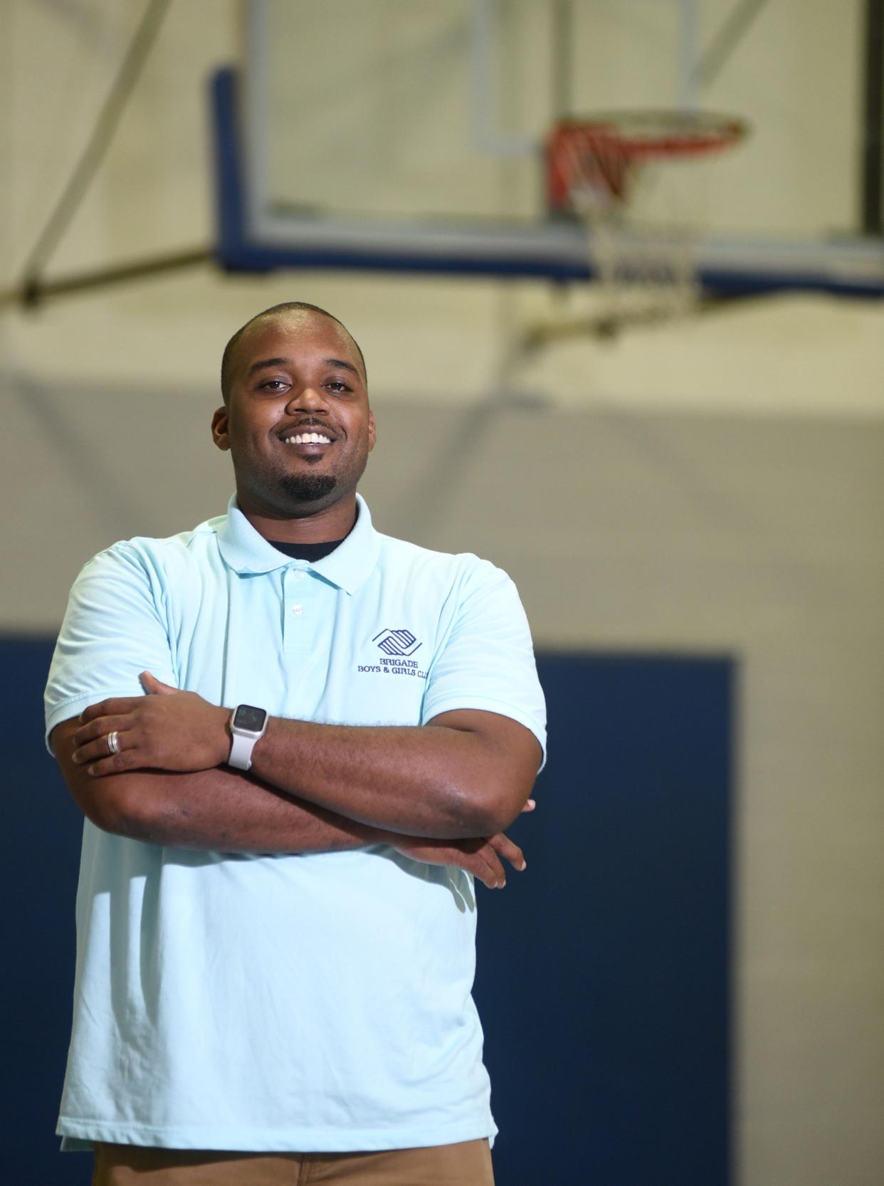 A StarNews file photo from 2021 shows Rashad Gattison at the Brigade Boy's and Girl's Club in Wilmington, N.C.