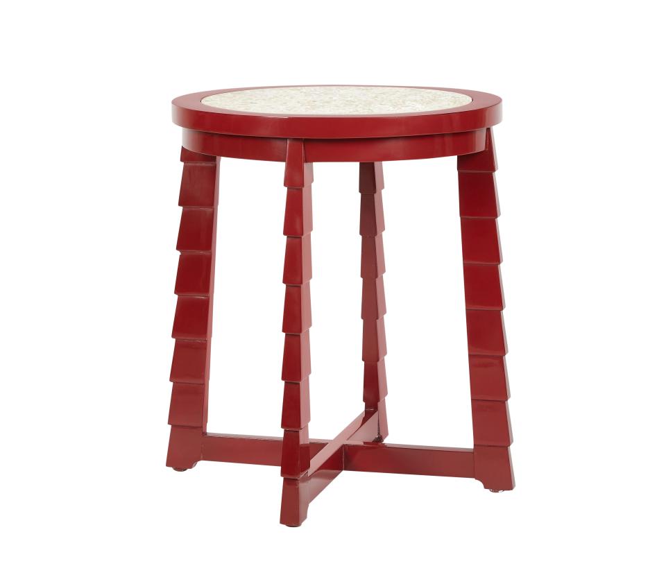 Mateo drinks table; $1,800. bunnywilliamshome.com