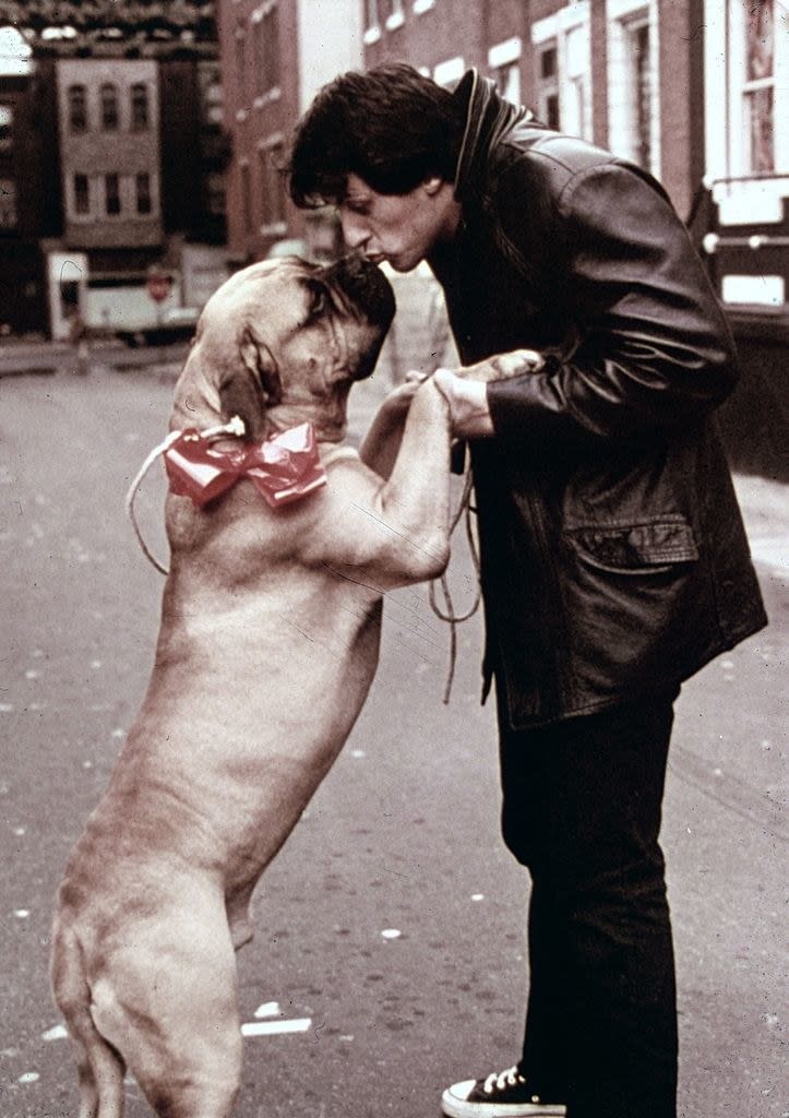 Butkus and Sylvester Stallone