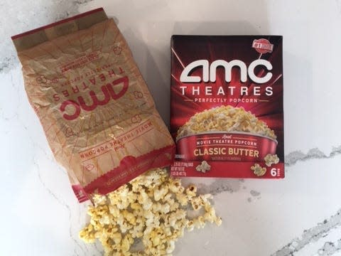 AMC Theatres Classic Butter microwave box
