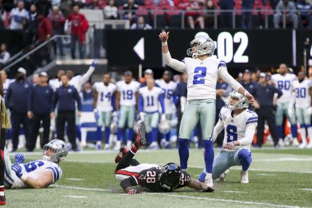 Maher lifts Cowboys over Falcons at the buzzer