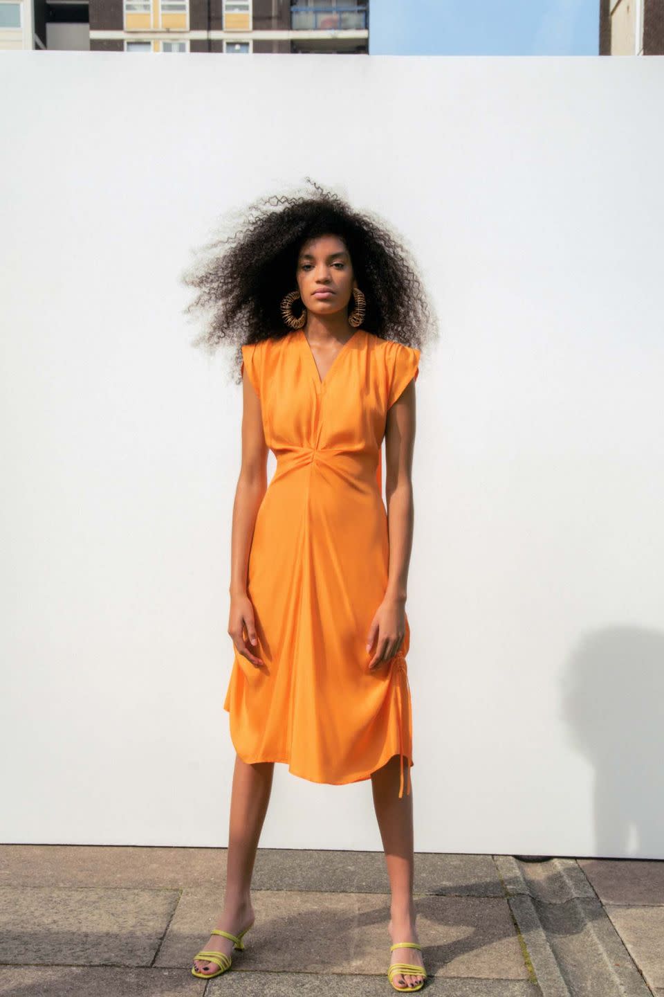 <p>Eudon Choi was inspired by Rio de Janeiro for SS22, as the designer continued to celebrate "our sense of communities and joy for life". </p><p>"The inspiration for this urban take on the Brazilian culture comes from the film Black Orpheus (1959), in which we are transported to a festival celebrating the rising sun," Choi explained. "Here, we witness two fated lovers who use all the colour and costume of the festivities to hide in plain sight and celebrate their love. The spirit of this pivotal scene stays with us, intoxicated by the vibrancy of the music, elaborate set and impassioned dancing."</p>