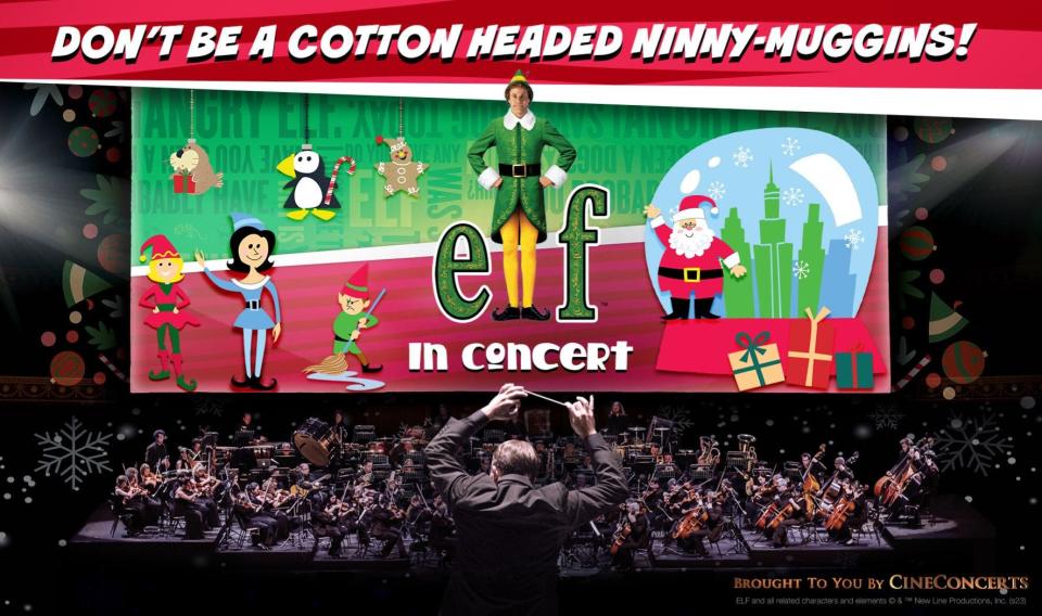 "Elf in Concert" will feature the Columbus Symphony.