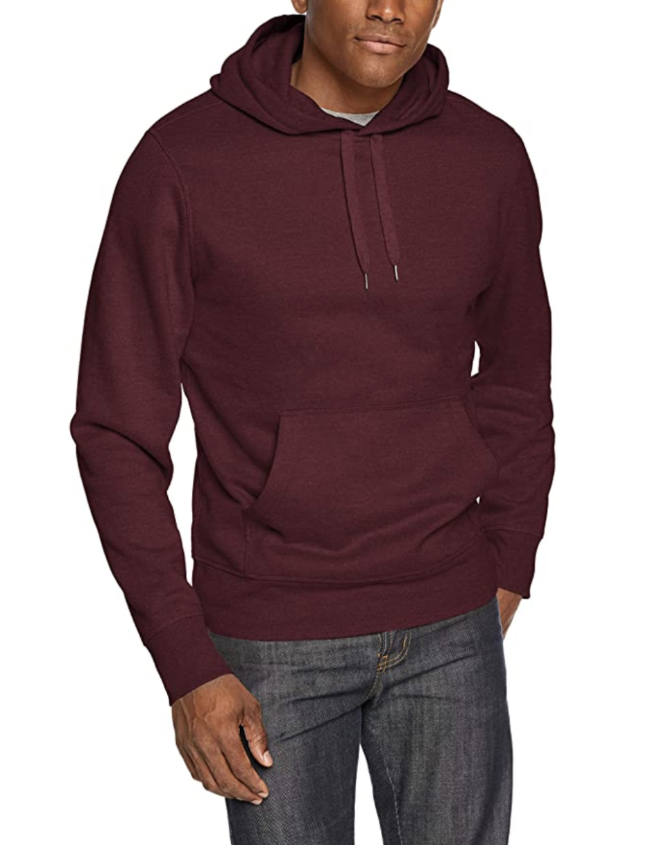 Amazon Essentials Men's Hooded Fleece Sweatshirt. 