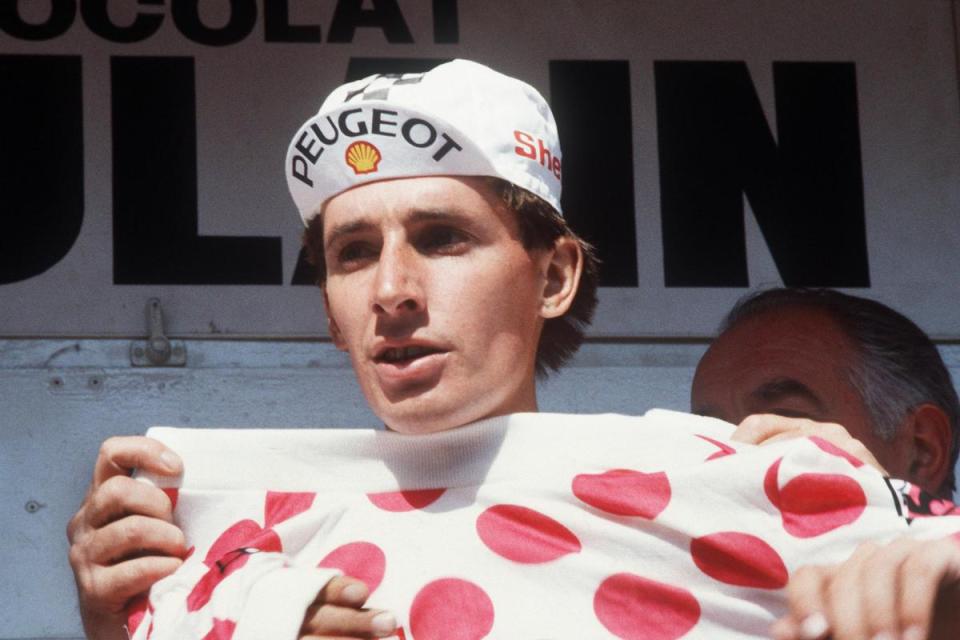 Philippa York, who raced under the name Robert Millar, famously won the mountains classification at the 1984 Tour de France <i>(Image: Getty)</i>