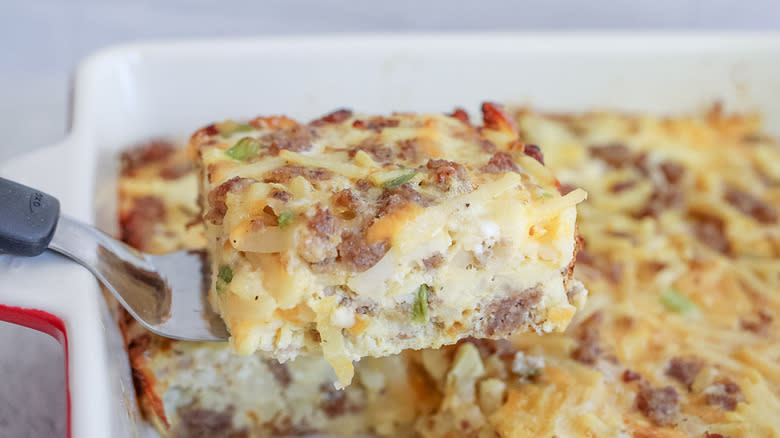 Cheesy Sausage Breakfast Casserole