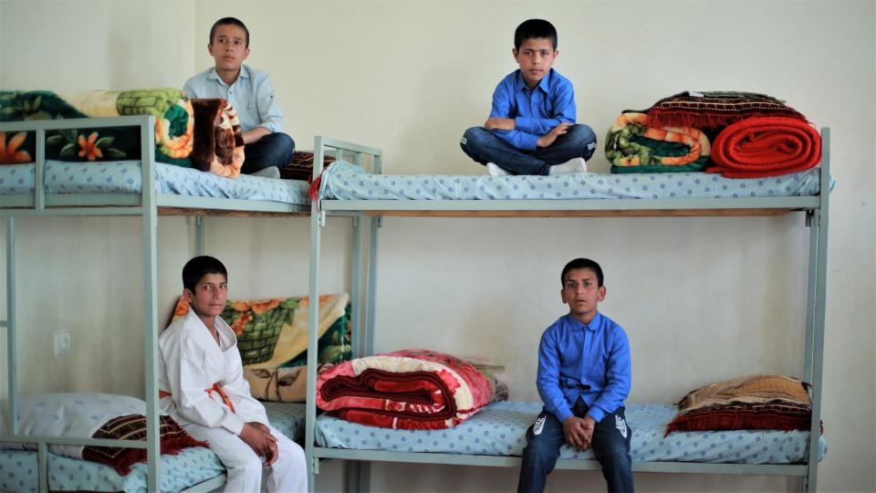 Children at the Kapisa, Afghanistan, orphanage supported by the OTB Foundation. - Credit: Courtesy of OTB Foundation