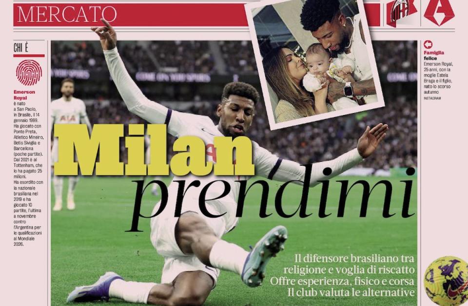 GdS: ‘Come and get me’ – Spurs defender wants €18m move to ‘superior’ Milan