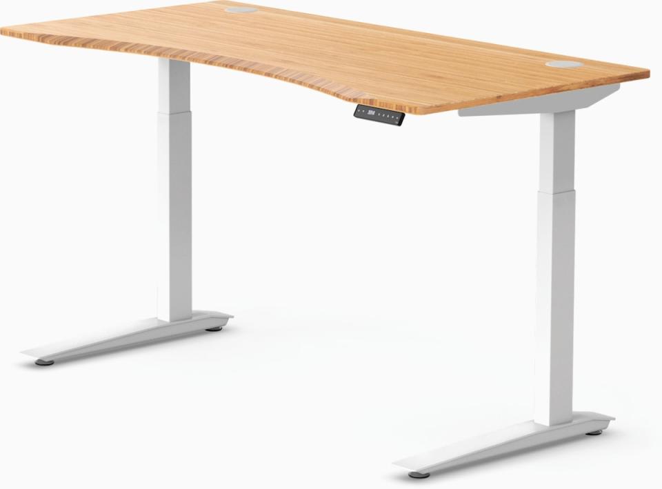 <p><a href="https://go.redirectingat.com?id=74968X1596630&url=https%3A%2F%2Fstore.hermanmiller.com%2Fstanding-desks%2Fjarvis-bamboo-standing-desk%2F100401345.html&sref=https%3A%2F%2Fwww.popularmechanics.com%2Ftechnology%2Fg37433836%2Fbest-standing-desks%2F" rel="nofollow noopener" target="_blank" data-ylk="slk:Shop Now;elm:context_link;itc:0;sec:content-canvas" class="link ">Shop Now</a></p><p>Bamboo Standing Desk</p><p>hermanmiller.com</p><p>$668.00</p>