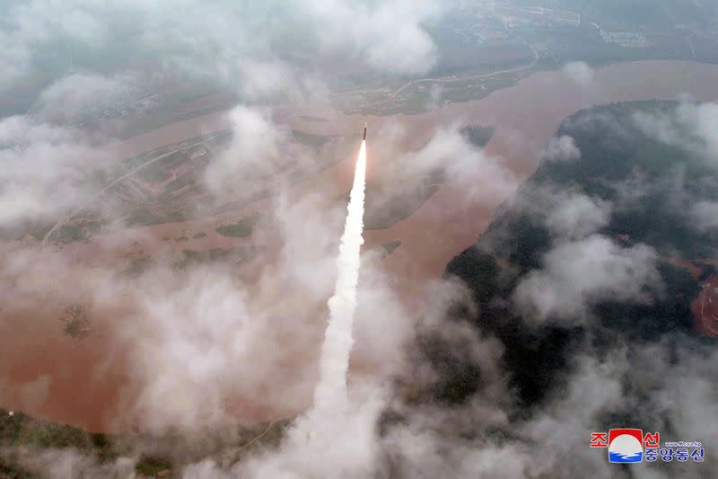 Hwasong-18 ICBM test launch