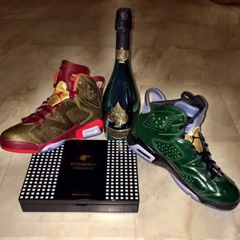 Air Jordan 'Champagne and Cigar' pack