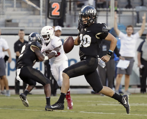 It’s not even close. UCF is the best Group of Five team. (AP Photo/John Raoux, File)