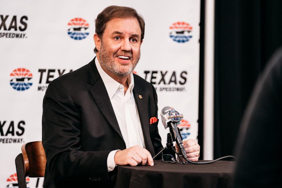 Texas Motor Speedway President Eddie Gossage on Feb. 26, 2020.