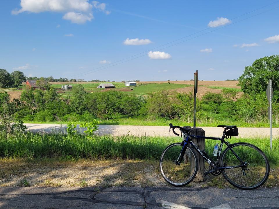 On the Great Western Trail near Churchville.