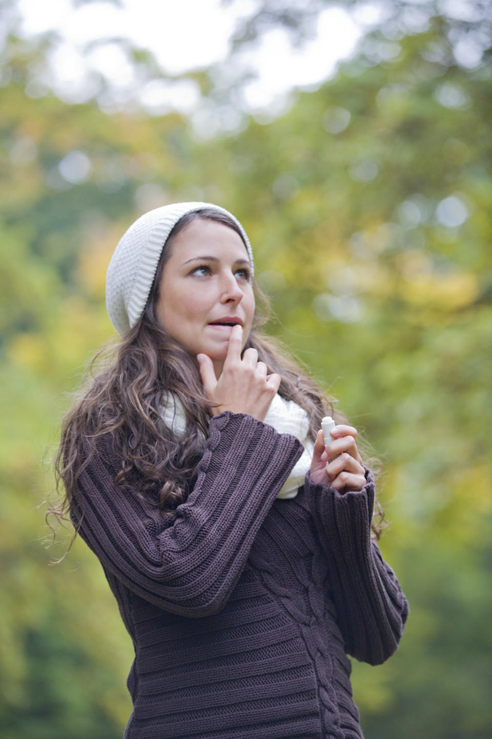 If you suffer from dry and cracked lips as soon as the cold weather sets in, you need to read this. Photo: Getty Images