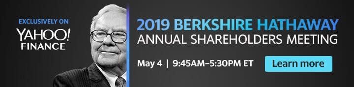 <a href="https://finance.yahoo.com/brklivestream">2019 Berkshire Hathaway Annual Shareholders Meeting</a>