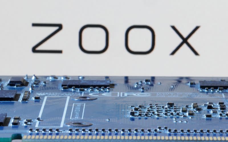 FILE PHOTO: Illustration shows Zoox logo