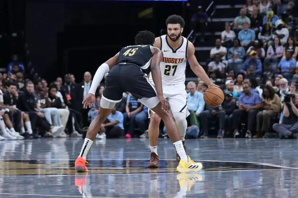 金塊在莫里（Jamal Murray）此役攻下21分。法新社