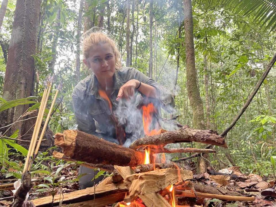 The 29-year-old documented her travels and hopes viewers will gain wider knowledge of the earth’s endangered lands. (Michael McDonald/PA Real Life)