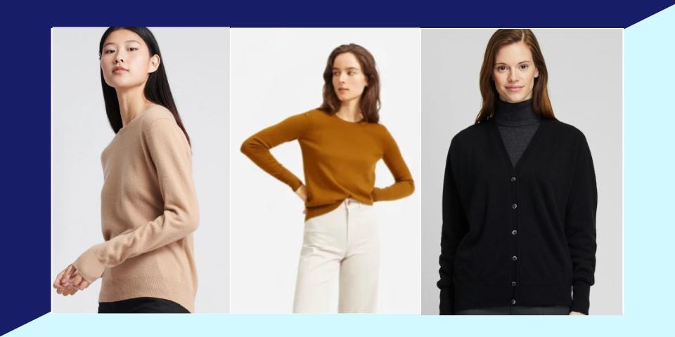 Cashmere is expensive AF. These sweaters aren't. (Photo: HuffPost)