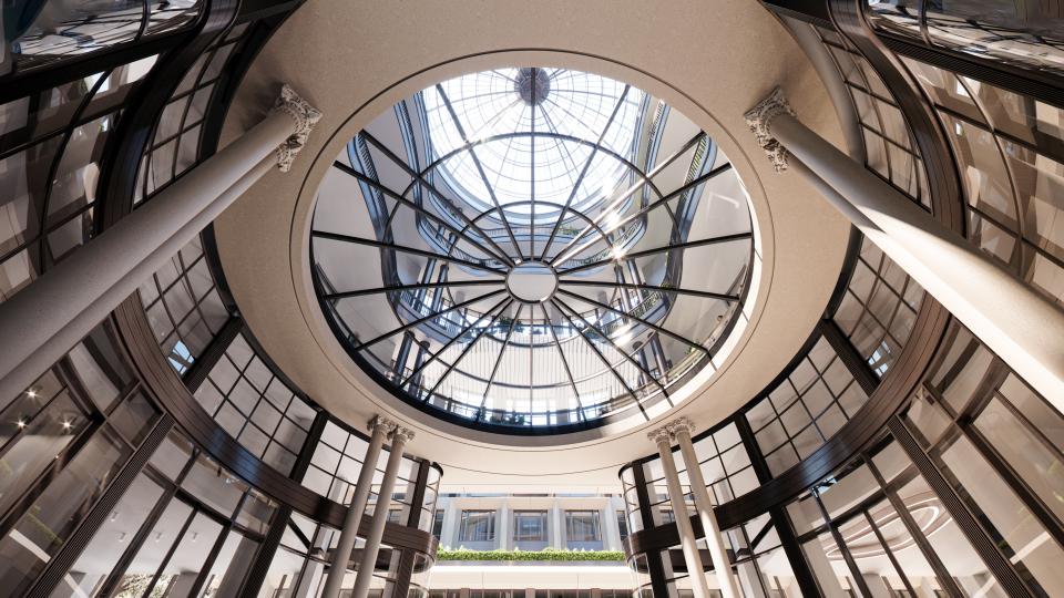 <p>The restored Rotunda at The Whiteley</p>The Whiteley