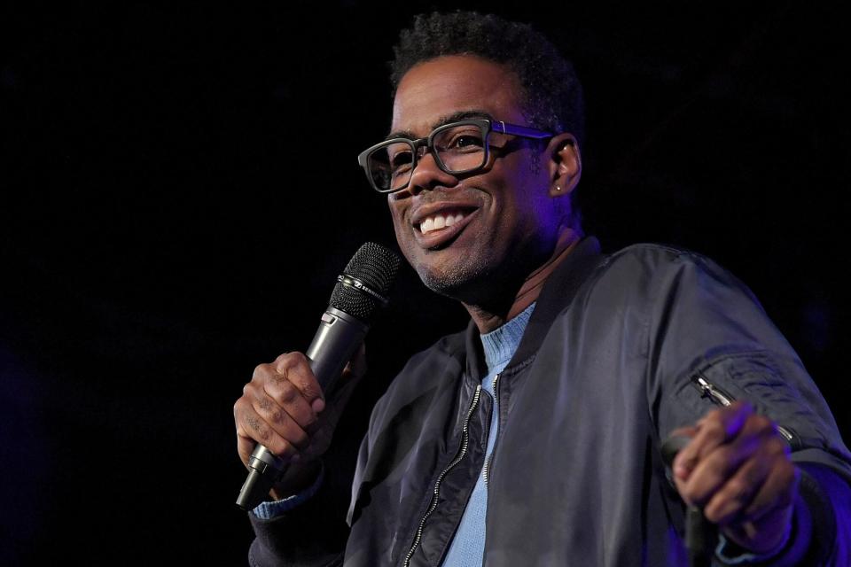 NEW YORK, NY - OCTOBER 24: Chris Rock performs during The Movement Voter Project Comedy Benefit at Bell House on October 24, 2018 in the borough of Brooklyn in New York City.  (Photo by Michael Loccisano/Getty Images for the Movement Voter project)