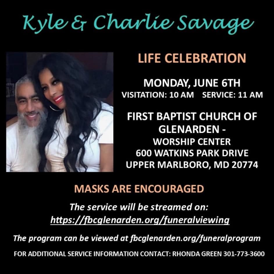 Kyle Savage, Sr. and Charlene Savage, who died in a recent auto accident, were loved by many in their suburban Baltimore community. (Facebook/Courtesy of Kester Irwin Hanley Crosse II)