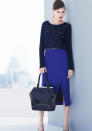 M&S AW13 womenswear clothing collection: Cobalt blue adds a pop of colour.