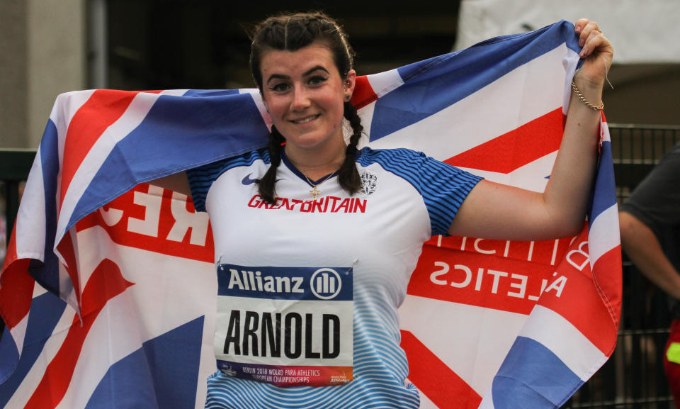 Arnold’s gold was Great Britain’s first in the field in Berlin. Pic: Ben Booth Photography