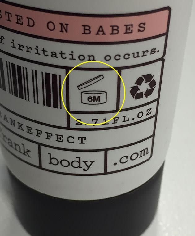 The PAO symbol is your saviour when it comes to knowing when to bin your beauty products.