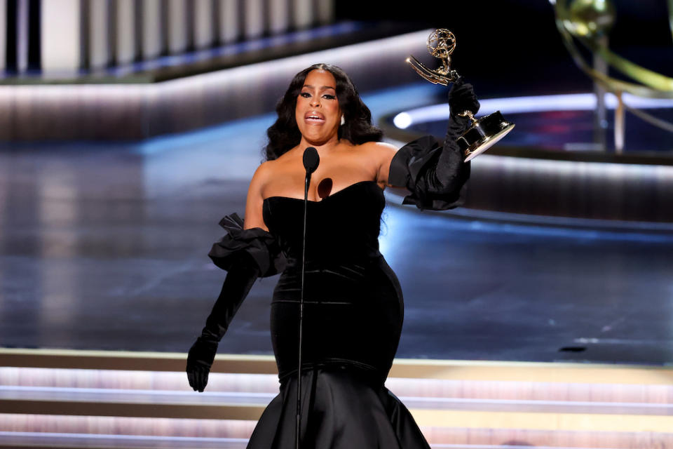 Niecy Nash Betts at the 75th Primetime Emmy Awards held at the Peacock Theater on January 15, 2024 in Los Angeles, California.