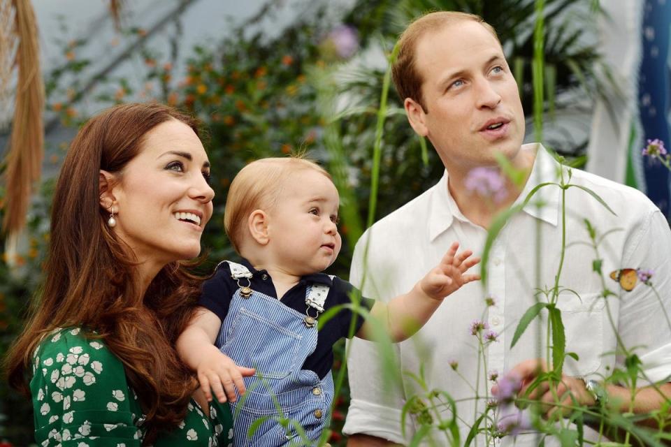 Prince George's first birthday (AFP/Getty Images)