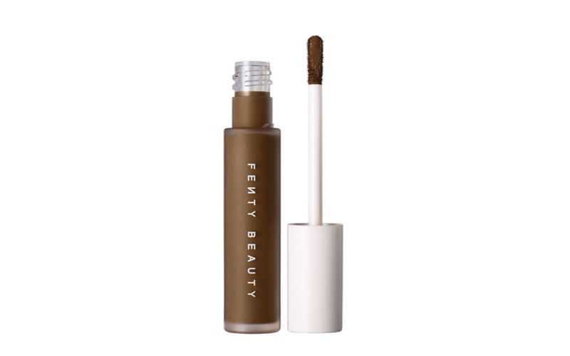 <p>Fenty Beauty’s latest line of concealers is heralded for its long-lasting coverage in a range of 50 matte shades. <a rel="nofollow noopener" href="https://www.harveynichols.com/brand/fenty-beauty/727873-pro-filtr-instant-retouch-concealer-450/p3383094/" target="_blank" data-ylk="slk:Shop now;elm:context_link;itc:0;sec:content-canvas" class="link "><em>Shop now</em></a>. </p>