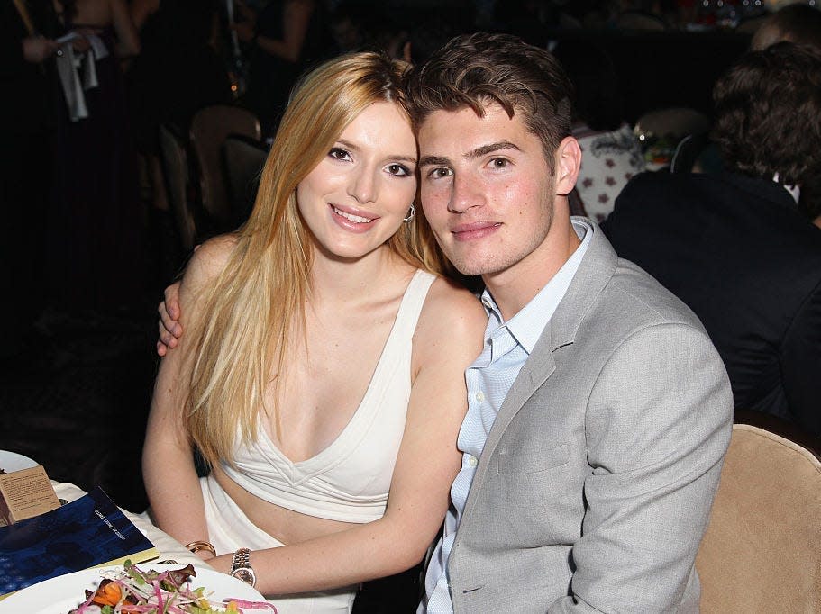 Bella Thorne and Gregg Sulkin.