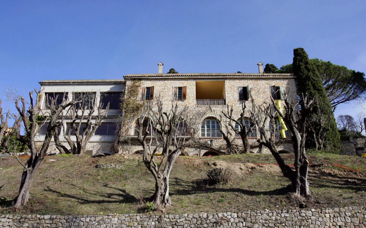 The villa in which Pablo Picasso spent the last years of his life - AFP