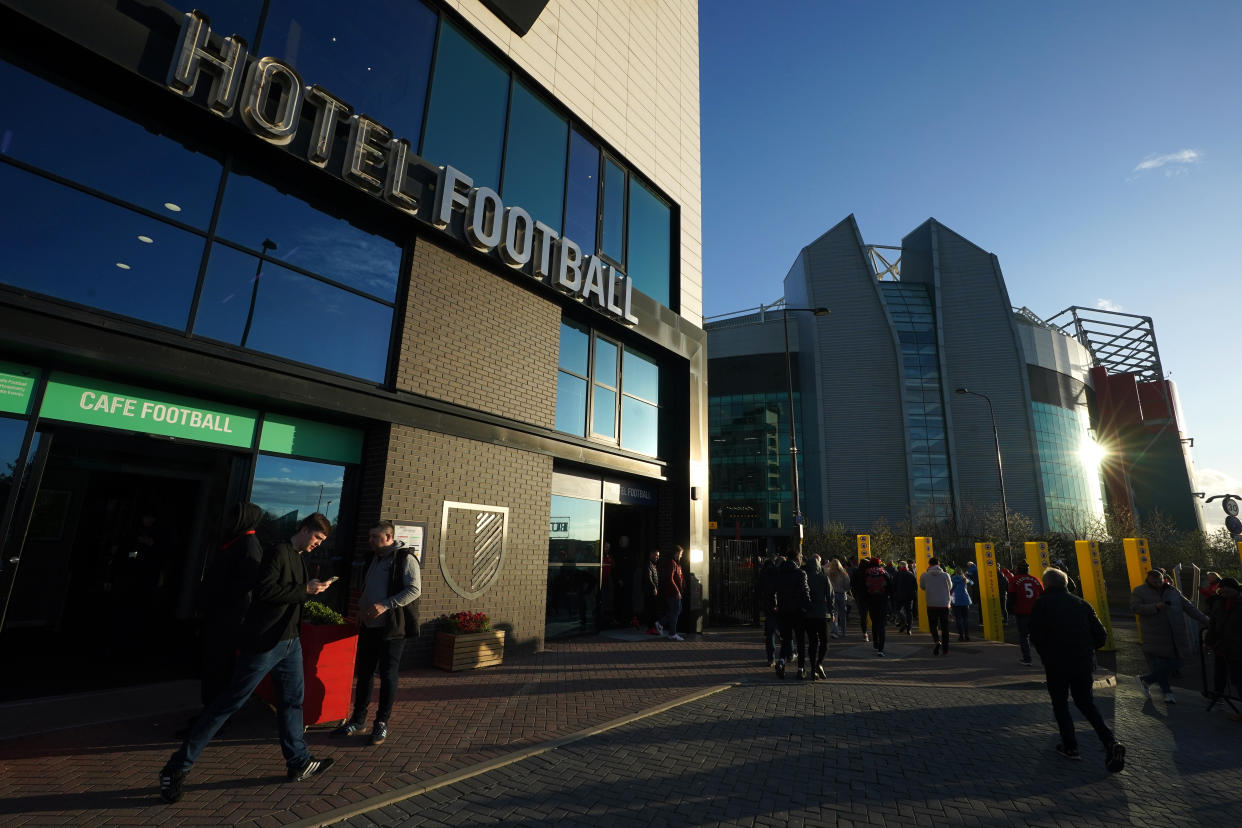 A general view of the Hotel Football by the stadium. (Getty)