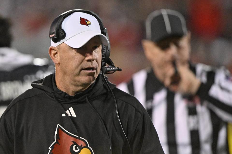 In his first season as Louisville head coach, Jeff Brohm has led his alma mater to a 10-1 record, a top-10 ranking and placed the Cardinals in the ACC championship game.