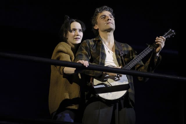 Julieta Cervantes Rachel Brosnahan and Oscar Isaac in 'The Sign in Sidney Brustein's Window'