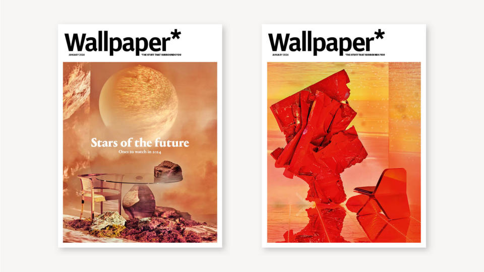 Wallpaper magazine's January 2024 issue