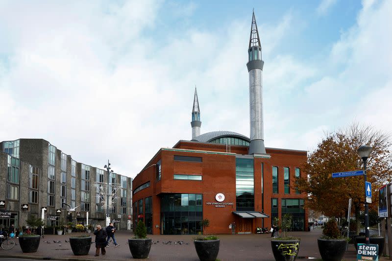 The Ulu Mosque stands in Kanaleneiland, an immigrant-dominated area of Utrecht