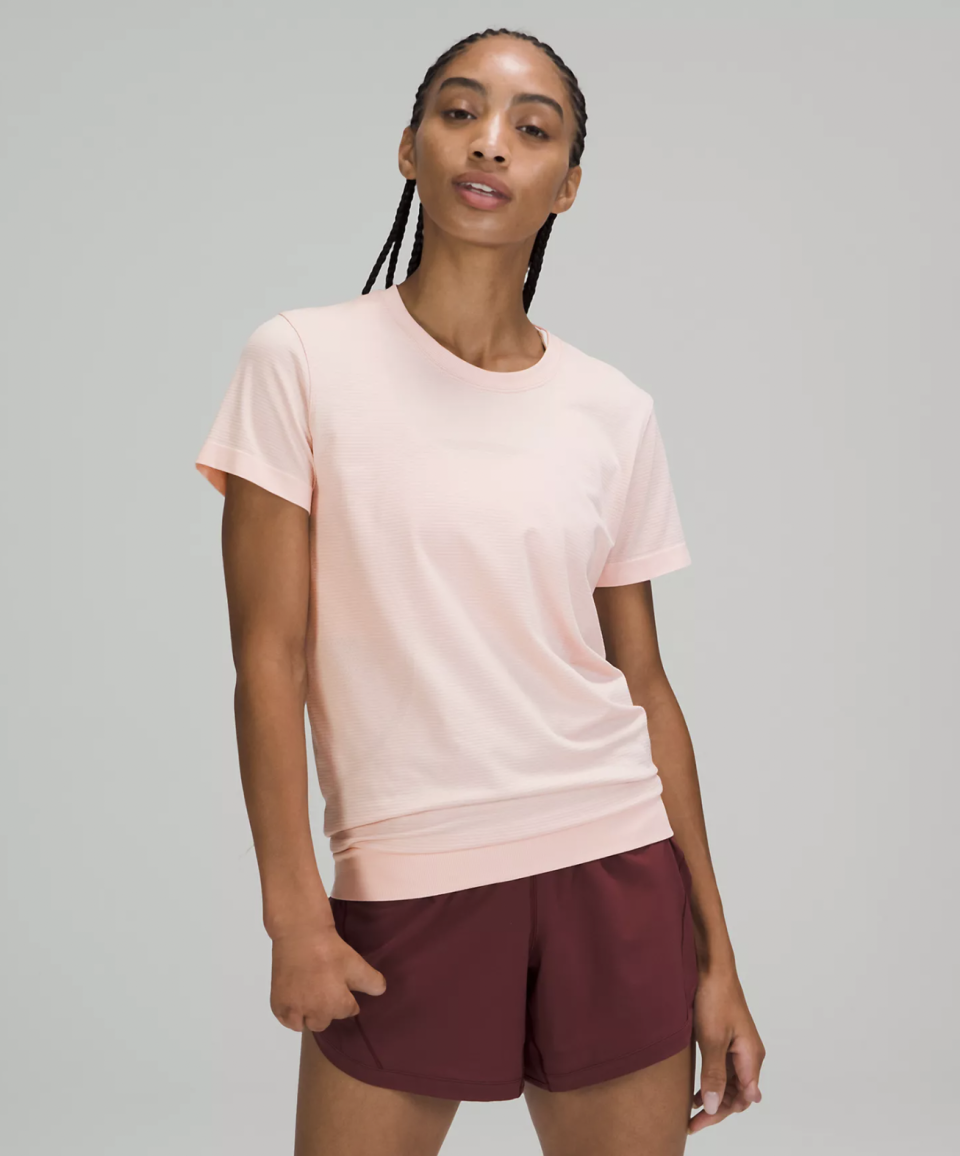 Swiftly Breathe Short Sleeve (Photo via Lululemon)