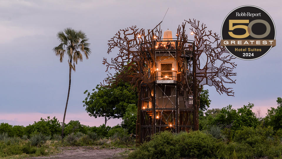 1. The Baobab Treehouse, Xigera, Okavango Delta, Rwanda